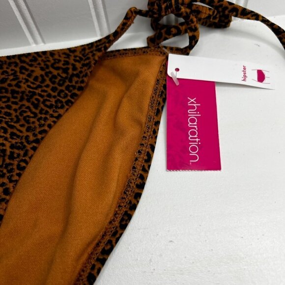 Xhilaration -Juniors' Ribbed String Hipster Bikini Bottom Size M - Picture 5 of 7